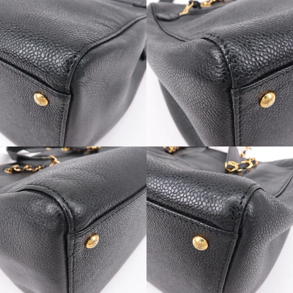 💎 ✨BEAUTIFUL✨💎 TRAVEL XL CAVIAR CHANEL TOTE ZIPPER TOP - Picture 8 of 15